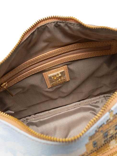 YESBAG Schultertasche mit Fach R&Ouml;MISCHE FERIEN - Damentaschen