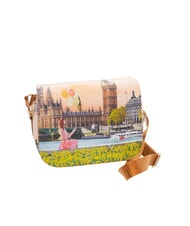 YNOT YESBAG Schultertasche mit Klappe gelbe Blume - Damentaschen - 2