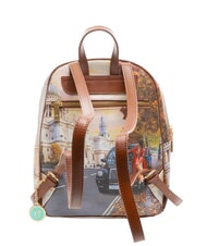 YNOT YESBAG Runder Rucksack mit zwei F&auml;chern London-Tourist - Damentaschen - 4