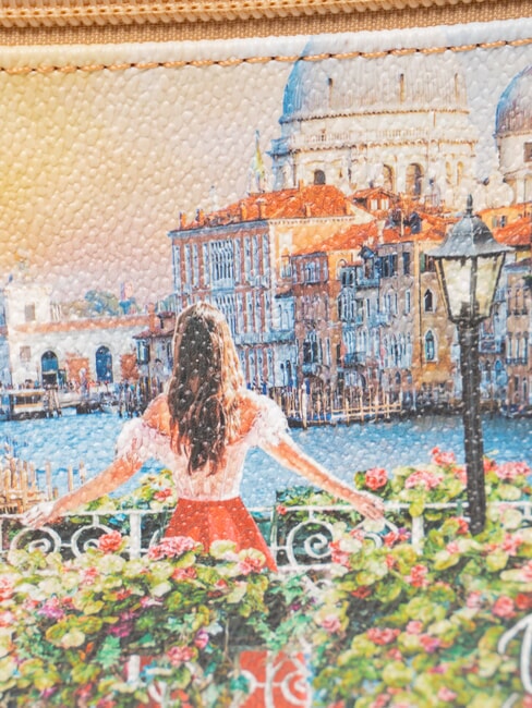 YESBAG Mittelgro&szlig;e Clutch mit Manschette blumenreicher Kanal - Damentaschen