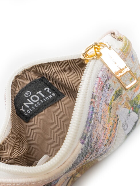 YESBAG Kleiner Kulturbeutel mit Rei&szlig;verschluss romantische K&uuml;ste - Etuitaschen &amp; Necessaire