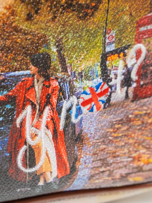 YESBAG Reporter-Schultertasche London-Tourist - Damentaschen