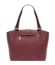 YNOT ROCKER Einkaufstasche mit Schnalle und Nieten Wein - Damentaschen - 3