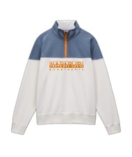 NAPAPIJRI B-SATURNIA Baumwoll-Sweatshirt wei&szlig;es Fl&uuml;stern - Sweatshirts Herren - 4