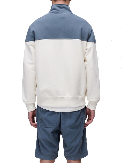 B-SATURNIA Baumwoll-Sweatshirt wei&szlig;es Fl&uuml;stern - Sweatshirts Herren