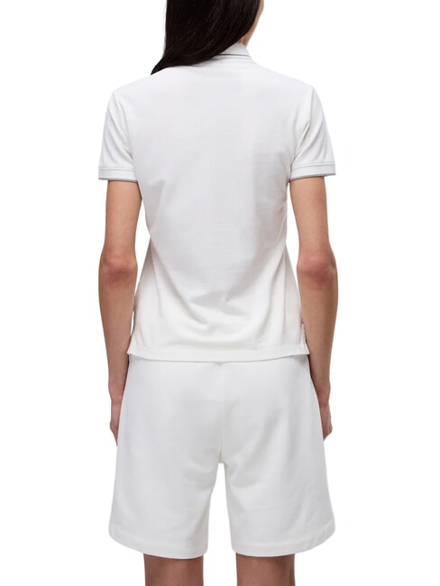 E-NINA Kurzarm-Poloshirt wei&szlig;er Reiher - Damen-Polo-Shirts/Damen-Polo-Shirt/Damenpoloshirt/Damenpoloshirts