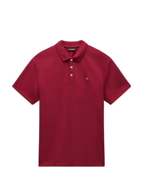 EALIS Pole Tibetisches Rot - Herren-Polo-Shirts/Herren-Polo-Shirt/Herrenpoloshirt/Herrenpoloshirts