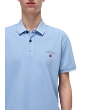 NAPAPIJRI ELBAS JERSEY Mikrologe-Poloshirt aus Baumwolle funkelnd/Petunie - Herren-Polo-Shirts/Herren-Polo-Shirt/Herrenpoloshirt/Herrenpoloshirts - 3
