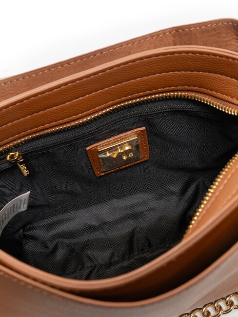 LOVERS Quadratische Schultertasche br&auml;unen - Damentaschen