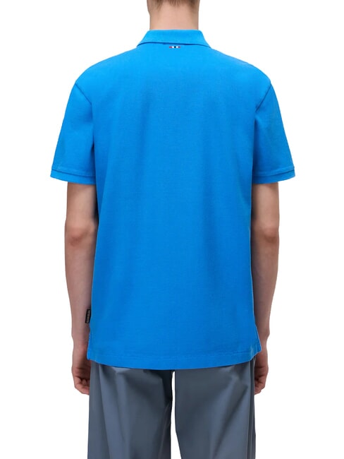 ELBAS JERSEY Mikrologe-Poloshirt aus Baumwolle Franz&ouml;sischblau - Herren-Polo-Shirts/Herren-Polo-Shirt/Herrenpoloshirt/Herrenpoloshirts