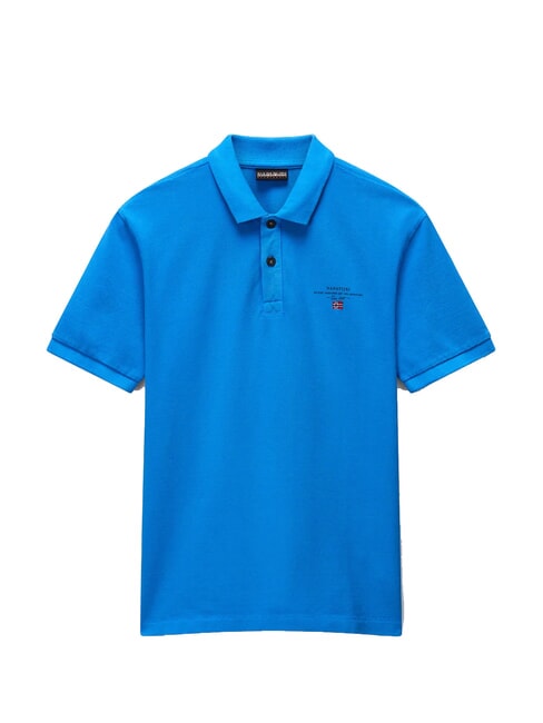 ELBAS JERSEY Mikrologe-Poloshirt aus Baumwolle Franz&ouml;sischblau - Herren-Polo-Shirts/Herren-Polo-Shirt/Herrenpoloshirt/Herrenpoloshirts