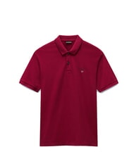 NAPAPIJRI ELBAS JERSEY Mikrologe-Poloshirt aus Baumwolle Tibetisches Rot - Herren-Polo-Shirts/Herren-Polo-Shirt/Herrenpoloshirt/Herrenpoloshirts - 3