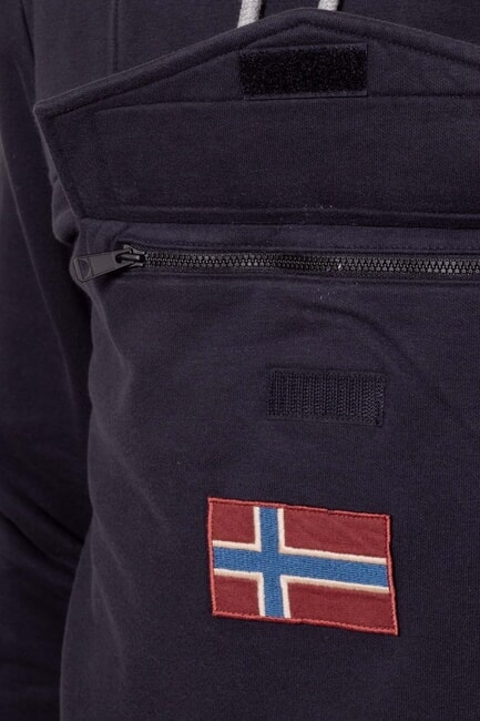 BURGEE Kapuzenpullover schwarz 041 - Sweatshirts Herren