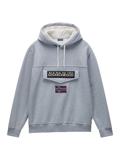 BURGEE Kapuzenpullover mittelgrau meliert - Sweatshirts Herren