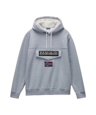 NAPAPIJRI BURGEE Kapuzenpullover mittelgrau meliert - Sweatshirts Herren - 2