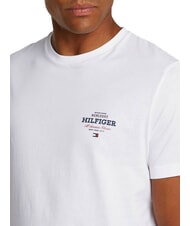 TOMMY HILFIGER TH Bedrucktes T-Shirt Wei&szlig; - Herren-T-Shirts - 3
