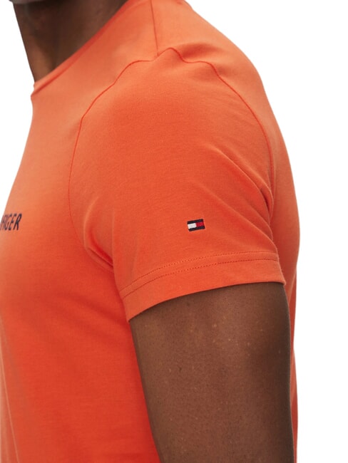 TH Kurz&auml;rmeliges T-Shirt mit Logodruck leuchtendes Orange - Herren-T-Shirts
