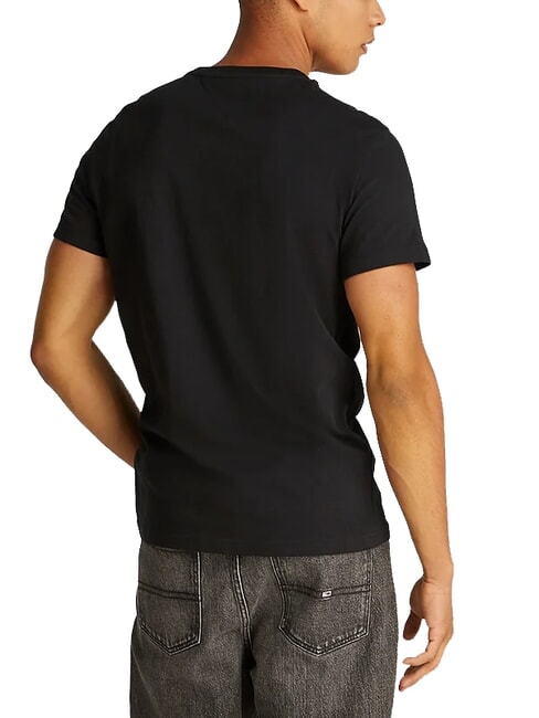 TH JEANS Kurzarm-T-Shirt Schwarz - Herren-T-Shirts
