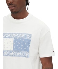 TOMMY HILFIGER TH JEANS Kurz&auml;rmeliges T-Shirt mit Maxiprint ecru - Herren-T-Shirts - 3