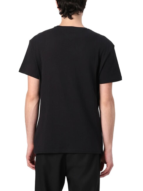 TH JEANS Kurz&auml;rmeliges T-Shirt mit Grafikprint Schwarz - Herren-T-Shirts