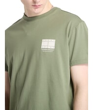 TOMMY HILFIGER TH JEANS Kurz&auml;rmeliges Baumwoll-T-Shirt Aruba Green - Herren-T-Shirts - 3