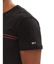 TOMMY HILFIGER TH JEANS T-Shirt mit Grafikdruck Schwarz - Herren-T-Shirts - 3