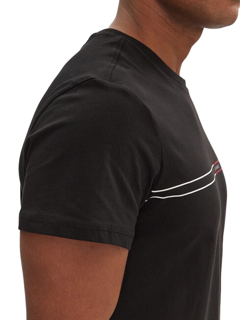 TH JEANS T-Shirt mit Grafikdruck Schwarz - Herren-T-Shirts