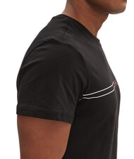 TOMMY HILFIGER TH JEANS T-Shirt mit Grafikdruck Schwarz - Herren-T-Shirts - 4