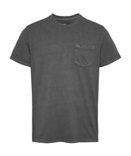 TOMMY HILFIGER TH JEANS Kurz&auml;rmeliges T-Shirt mit Tasche gewaschenes Schwarz - Herren-T-Shirts - 4