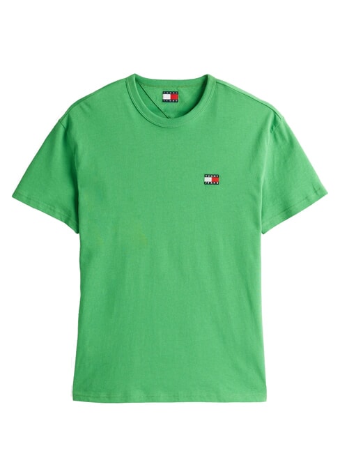 TH JEANS Kurz&auml;rmeliges T-Shirt mit Logostickerei K&uuml;stengr&uuml;n - Herren-T-Shirts