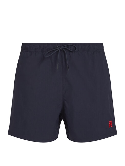 TH Boxerkost&uuml;m mit Monogramm-Logo W&uuml;stenhimmel - Herrenbadehosen