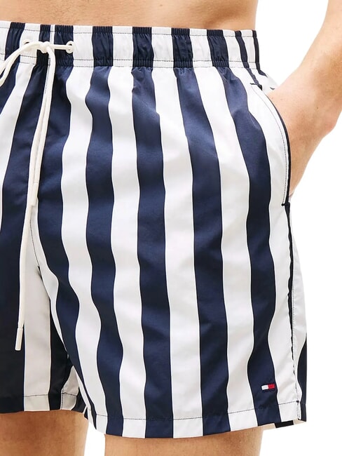 TH gemustertes Boxerkost&uuml;m k&uuml;hn gestreifter W&uuml;stenhimmel - Herrenbadehosen