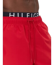 TOMMY HILFIGER TH Badeanzug mit elastischem Logo Mittelrot - Herrenbadehosen - 3