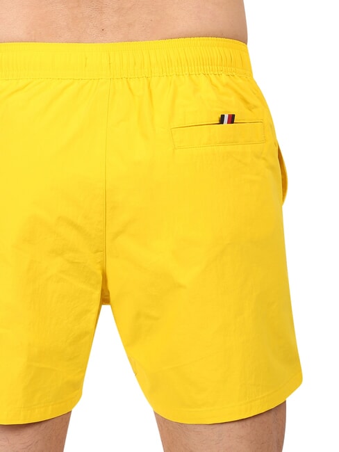 TH Seitliche Flaggen-Schwimmboxer gelbe Ringelblume - Herrenbadehosen