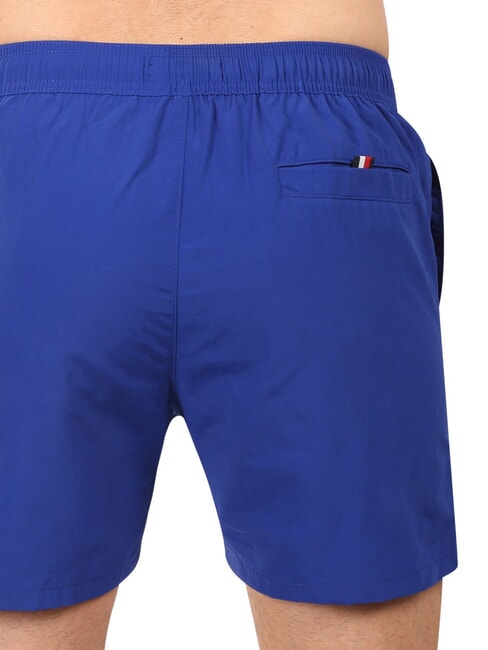 TH Seitliche Flaggen-Schwimmboxer Keilblau - Herrenbadehosen