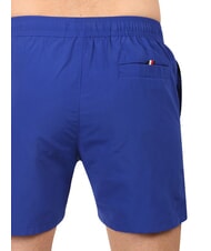 TOMMY HILFIGER TH Seitliche Flaggen-Schwimmboxer Keilblau - Herrenbadehosen - 6