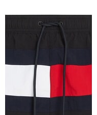 TOMMY HILFIGER TH Badehose mit Flaggenlogo Schwarz - Herrenbadehosen - 3