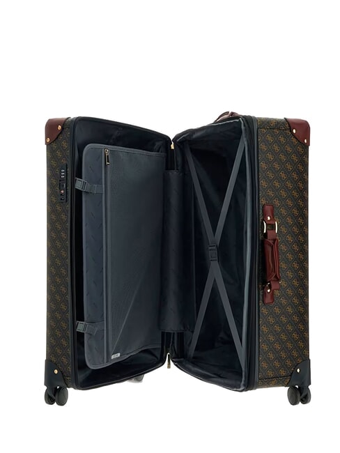 LATONA 28 Gro&szlig;er Einkaufswagen braun - Harte Trolleys