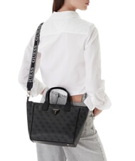 GUESS FOLLIE Handtasche mit Schulterriemen Kohle - Damentaschen - 6