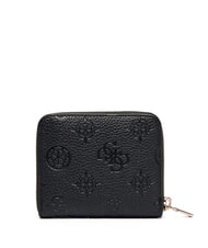 GUESS CRESIDIA 2 Kleine Geldb&ouml;rse schwarzes Logo - Brieftaschen Damen - 3