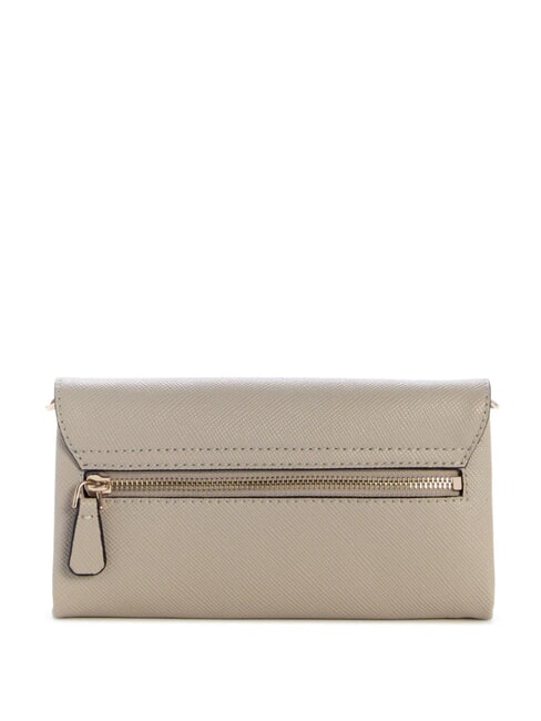 NOELLE 2 Mini-Clutch mit Schulterriemen Taupe - Damentaschen