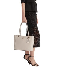 GUESS NOELLE 2  Schulter-Einkaufstasche Taupe - Damentaschen - 6