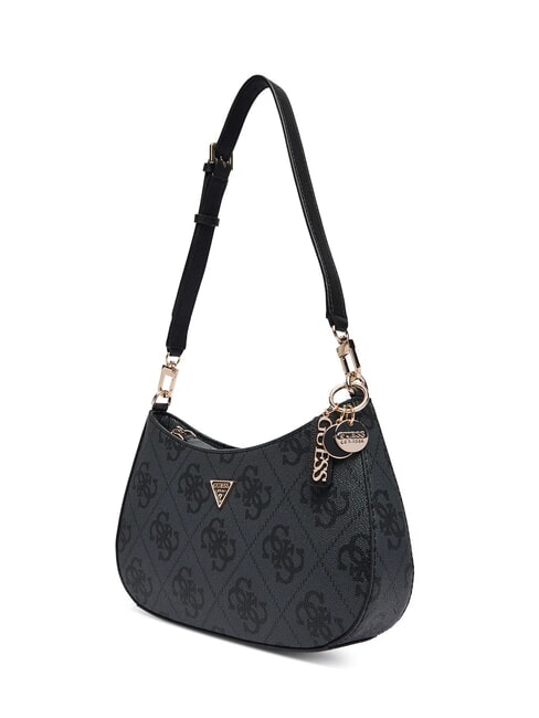 NOELLE 2 Schultertasche mit 4G-Logoprint Kohle - Damentaschen