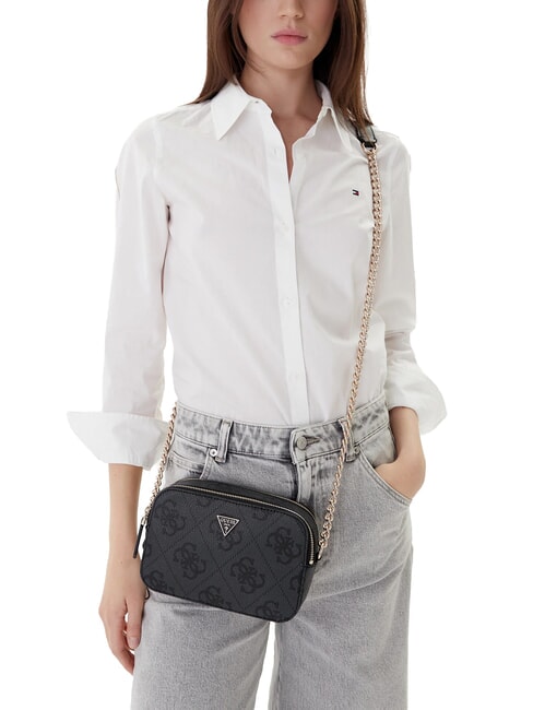 NOELLE 2 Mini-Schultertasche f&uuml;r Kameras Kohle - Damentaschen