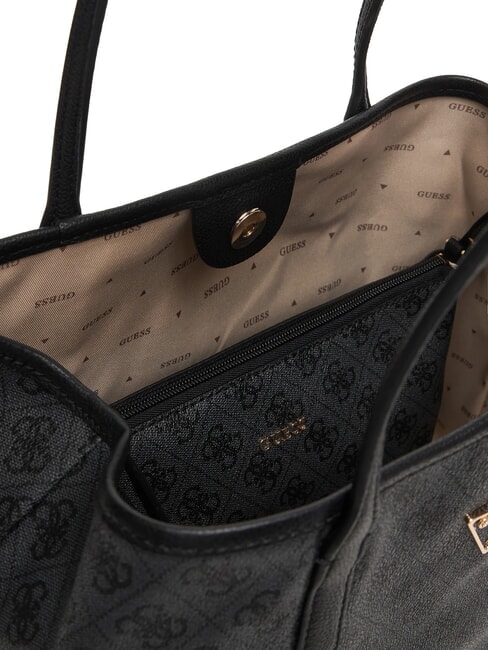 VICTTORIA 2 Schultertasche mit Clutch Kohle - Damentaschen