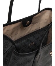 GUESS VICTTORIA 2 Schultertasche mit Clutch Kohle - Damentaschen - 6