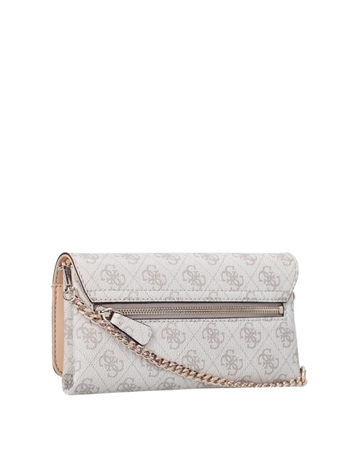 NOELLE 2 Mini-Schultertasche Logo in dunklem Taupe - Damentaschen