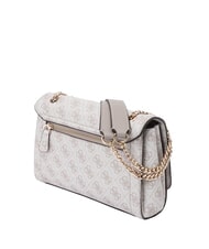 GUESS NOELLE 2 Wandelbare Tasche mit Klappe Logo in dunklem Taupe - Damentaschen - 2
