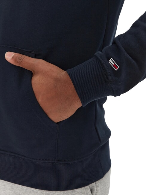 TH JEANS Sweatshirt mit Tasche und Kapuze dunkle Nachtmarine - Sweatshirts Herren