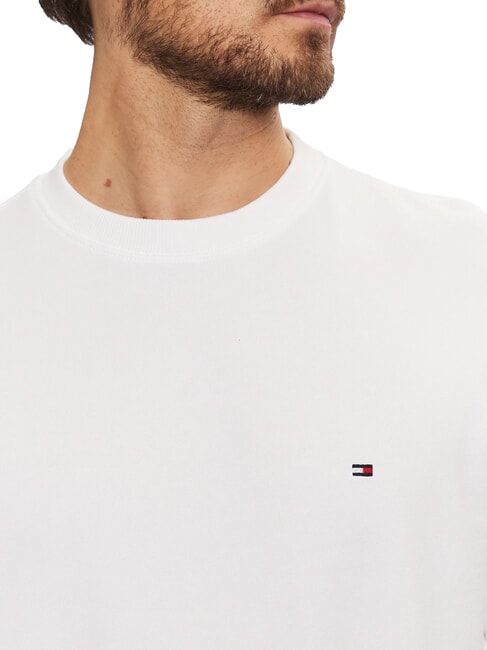 TH Rundhals-Sweatshirt aus Baumwolle Wei&szlig; - Sweatshirts Herren